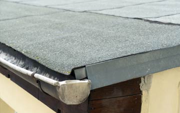 repair or replace Ancton flat roofing?